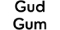 logo Gud Gum - resolution 60x30 px