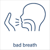 Symbol Bad Breath