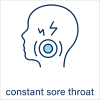 Symbol Constant Sore Throat