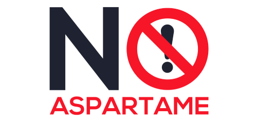 No Aspartame sign with an exclamation mark and a crossed-out circle like on road signs | Source: shutterstock | For website: healthychewinggum.com | For article: What is a gum base or gum base? Why is it important?