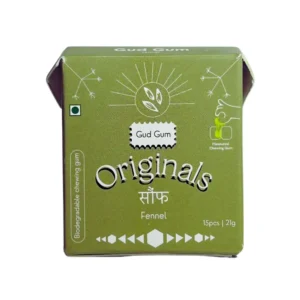 Fenyklové přírodní žvýkačky Gud Gum | Žvýkačky s kořením