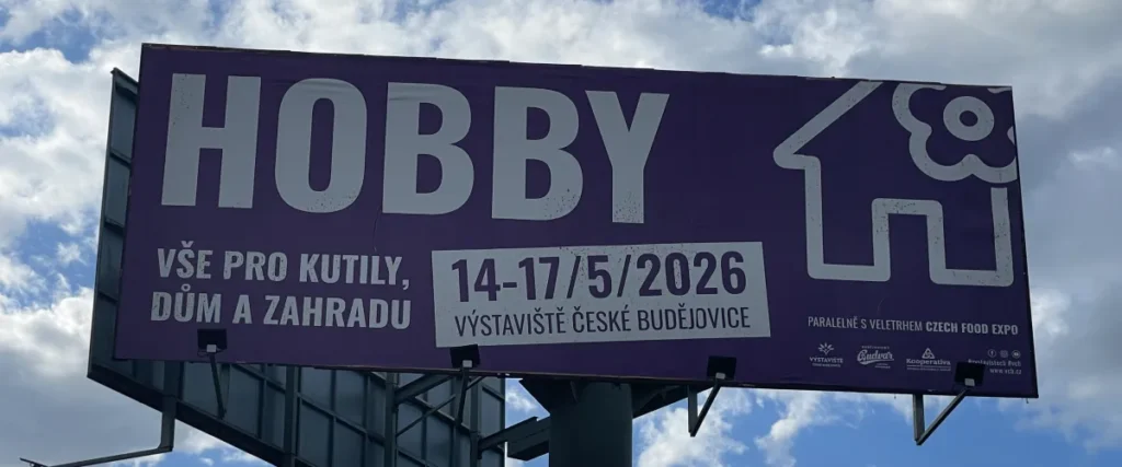 Výstava Hobby 2026 a Czech Food Expo v Českých Budějovicích od 14. 5. do 17. 5. 2026 | Výstaviště České Budějovice | Na web: healthychewinggum.com | Pro příspěvek: Pozvánka na výstavu Hobby 2026 a Czech Food Expo 2026 | Autor: Jiří Samuel